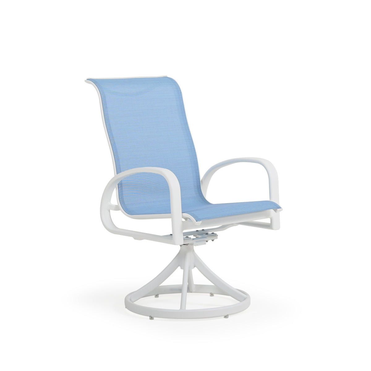 Madeira Outdoor Sling Swivel Dining Chair