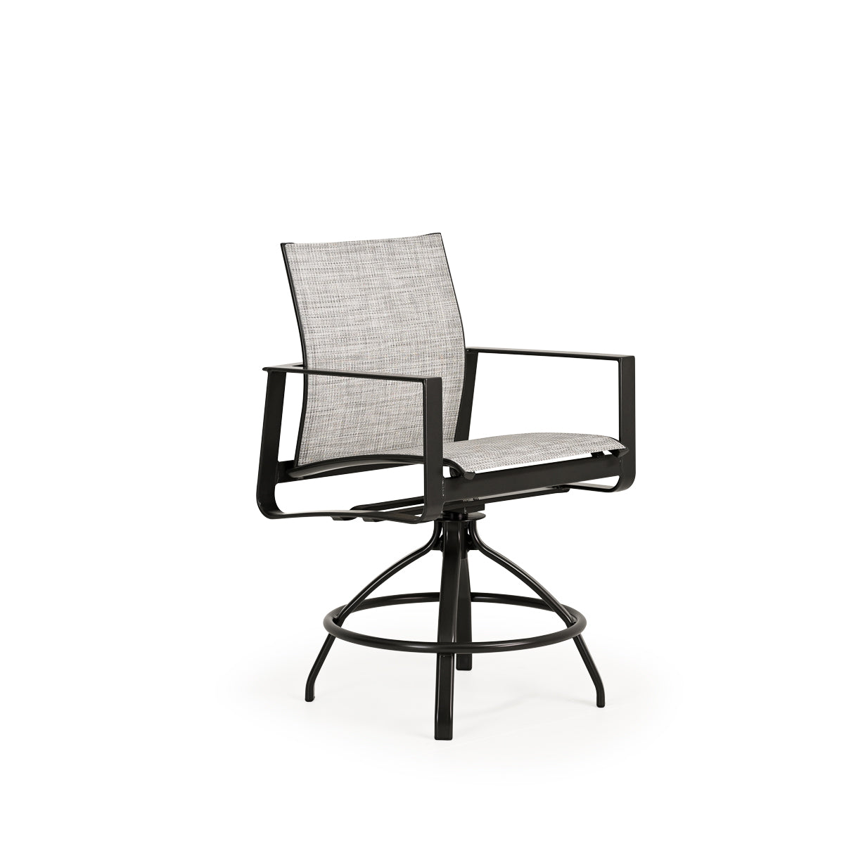 Reef Outdoor Swivel Sling Counter Stool