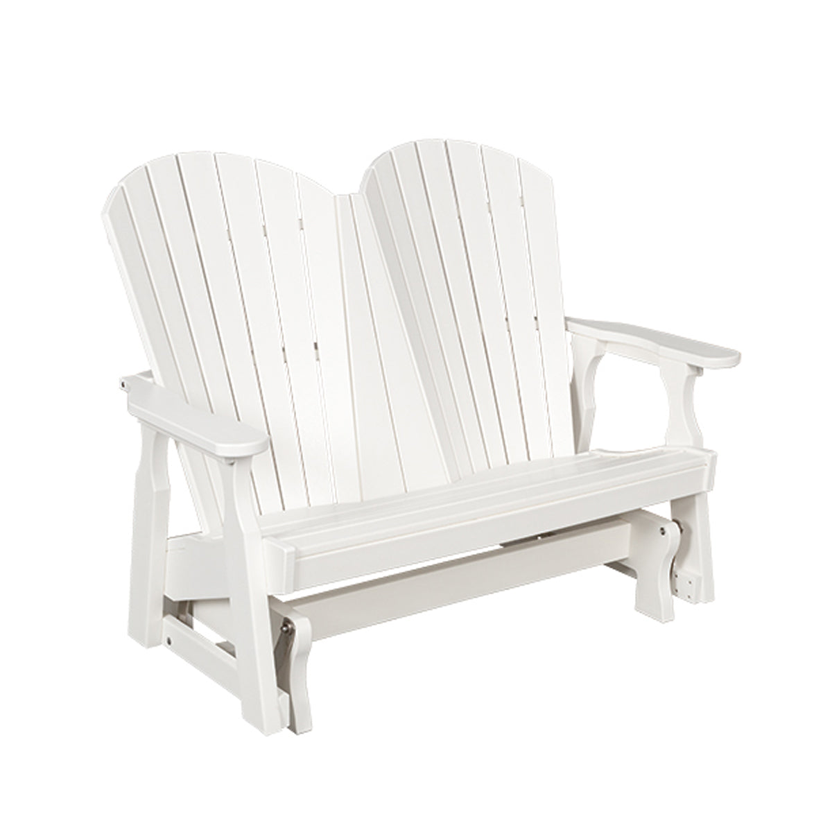 Oceanside Outdoor Poly Lumber Double Glider