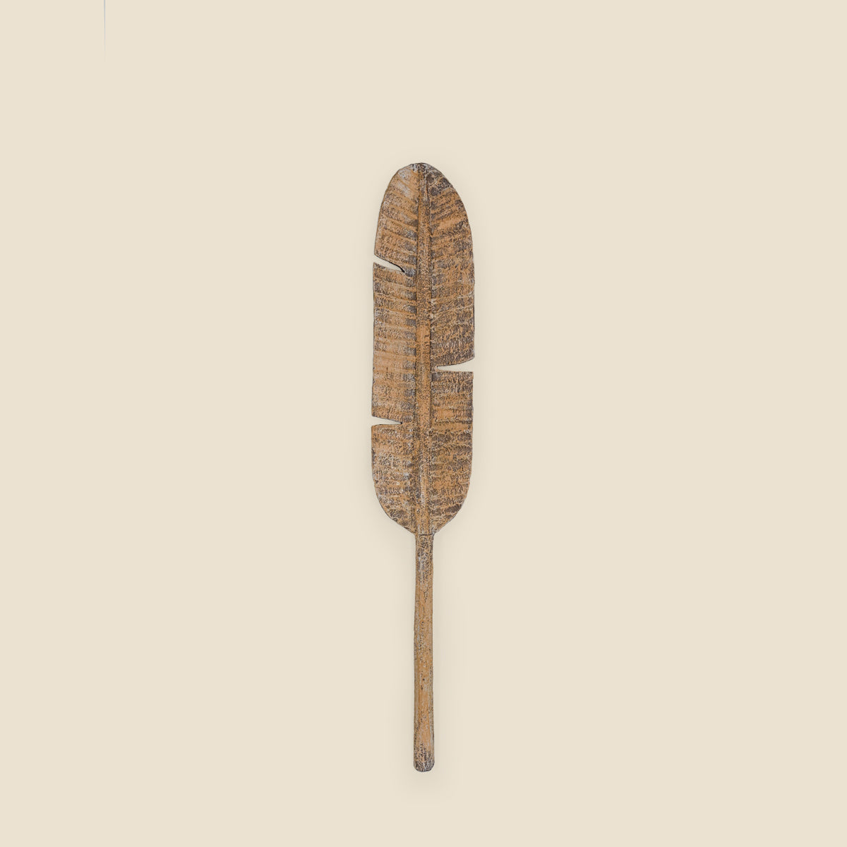 Wooden Banana Leaf, Small