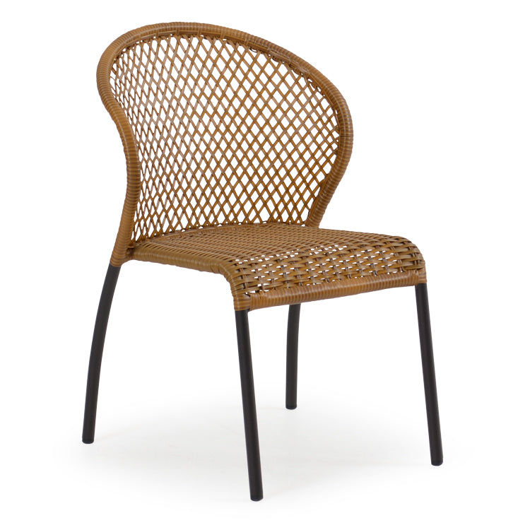 Empire Outdoor Wicker Bistro Dining Chair