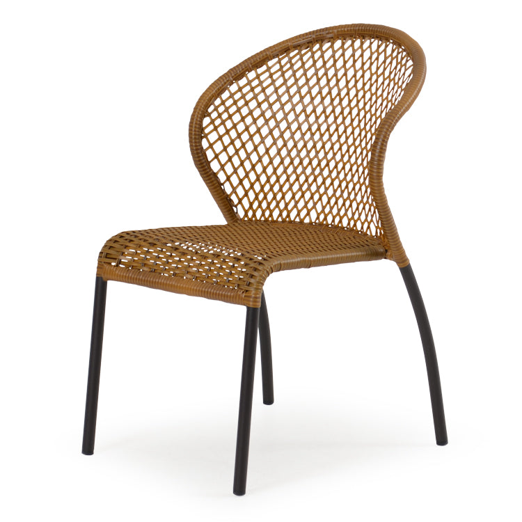 Empire Outdoor Wicker Bistro Dining Chair