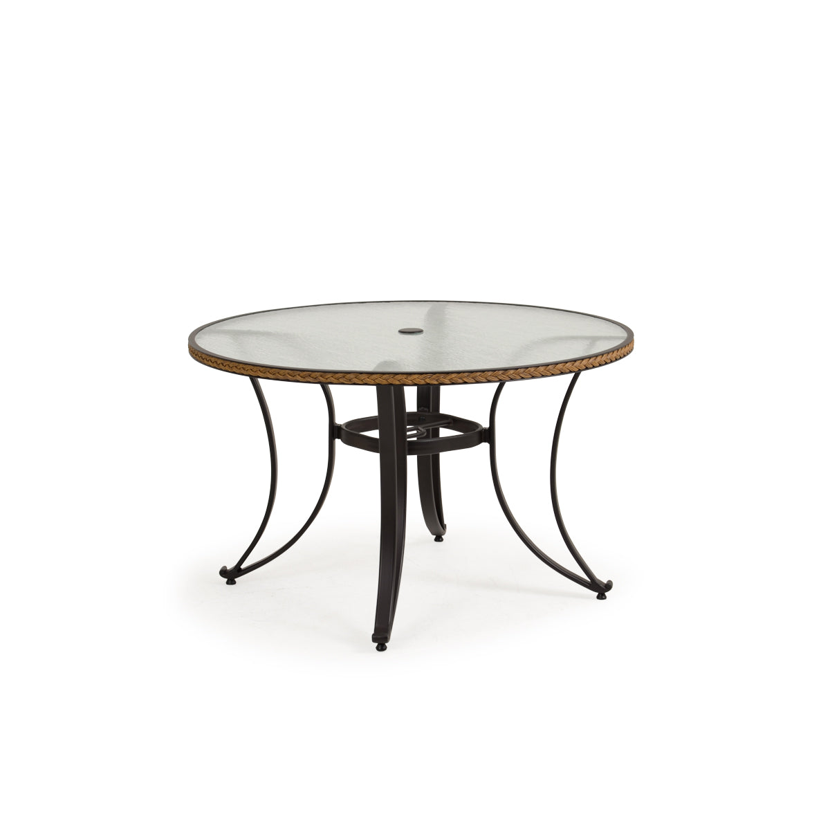 Empire Outdoor Wicker 48" Round Dining Table