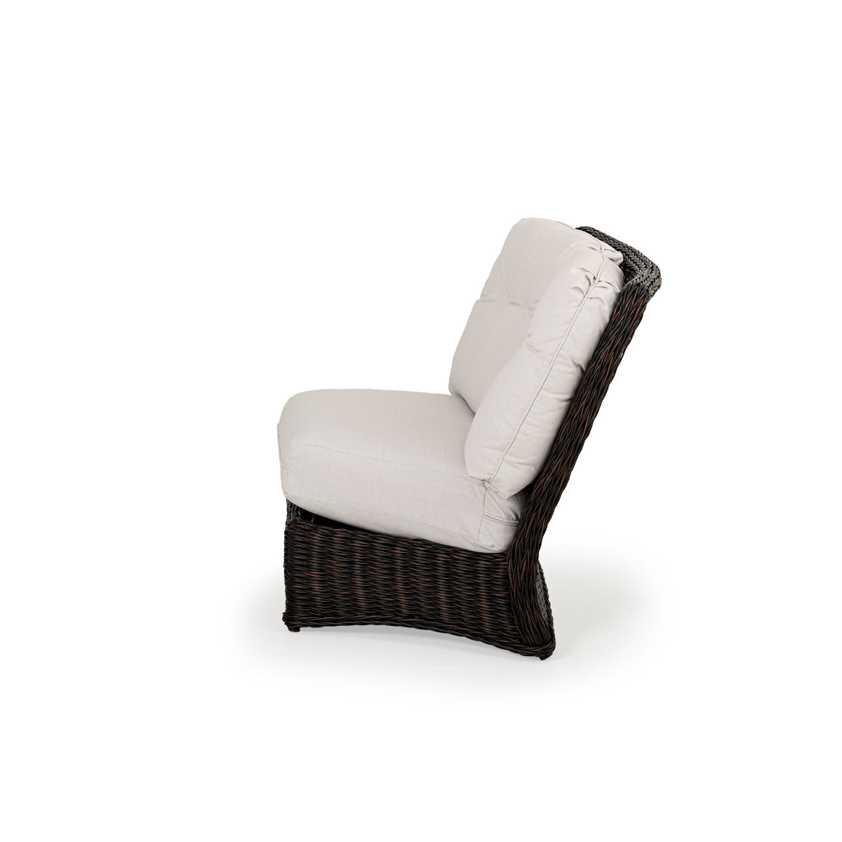 Maldives Outdoor Wicker 45 Degree Wedge Chair