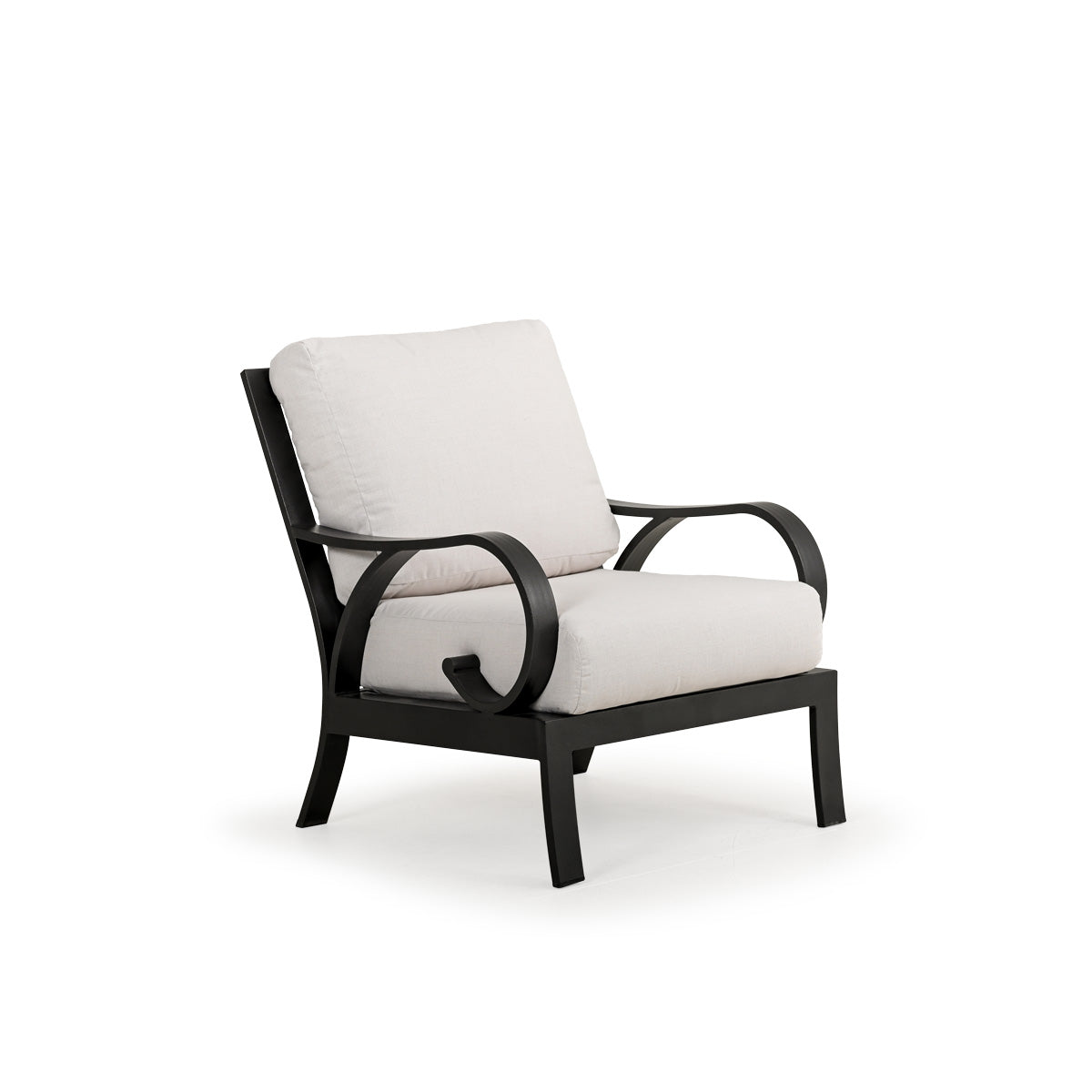 St. Martin Outdoor Aluminum Club Chair