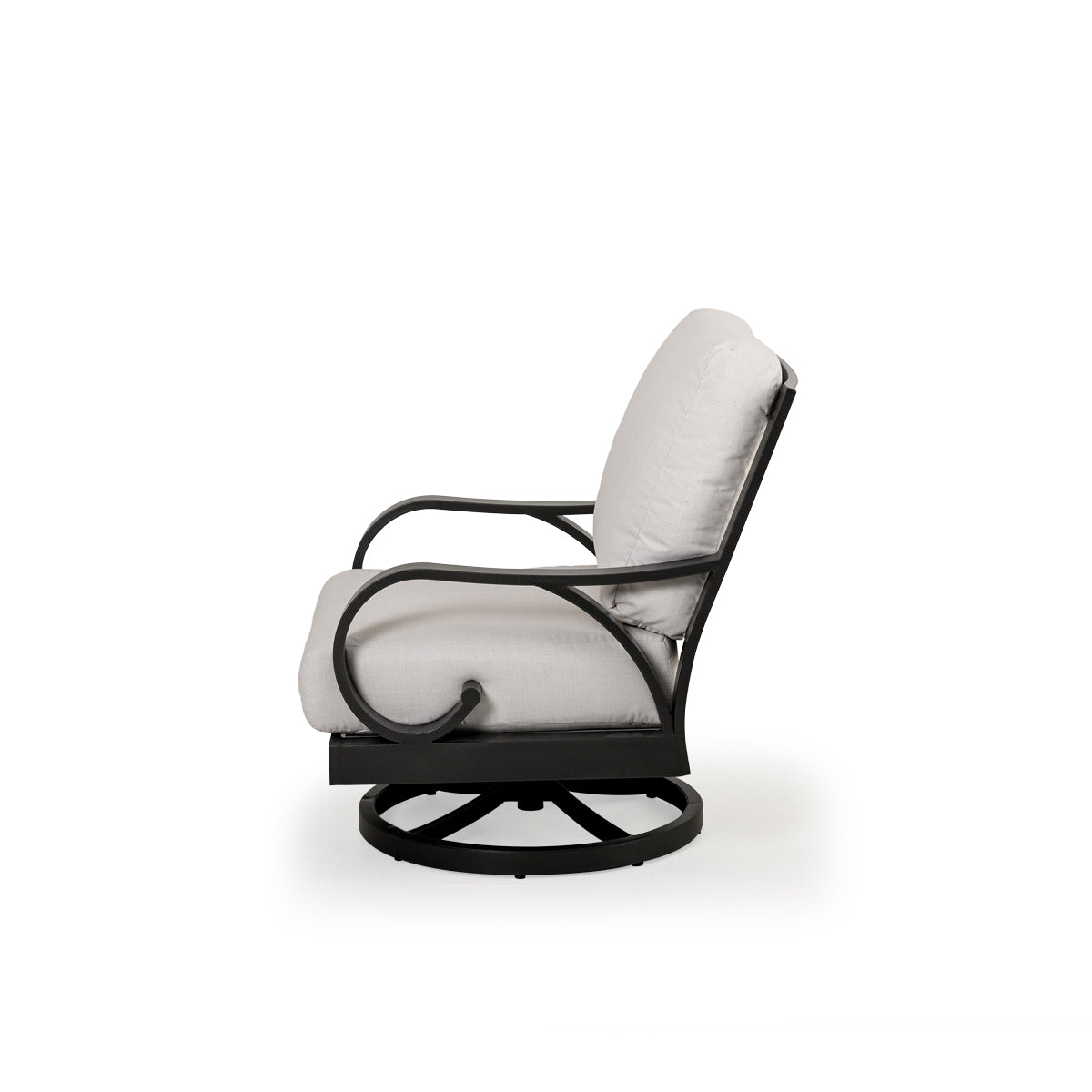 St. Martin Outdoor Aluminum Swivel Rocker