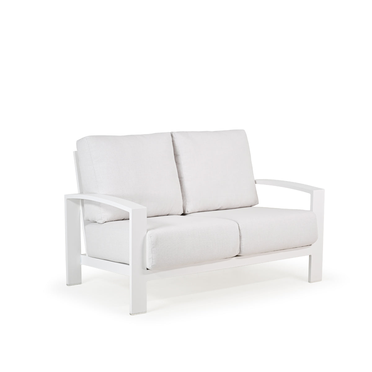 Costa Outdoor Aluminum Loveseat