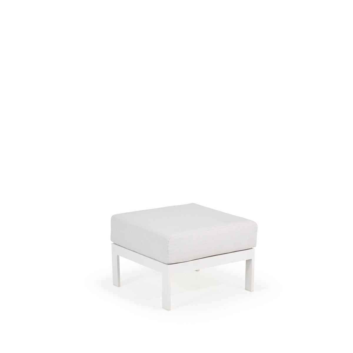 Costa Outdoor Aluminum Ottoman