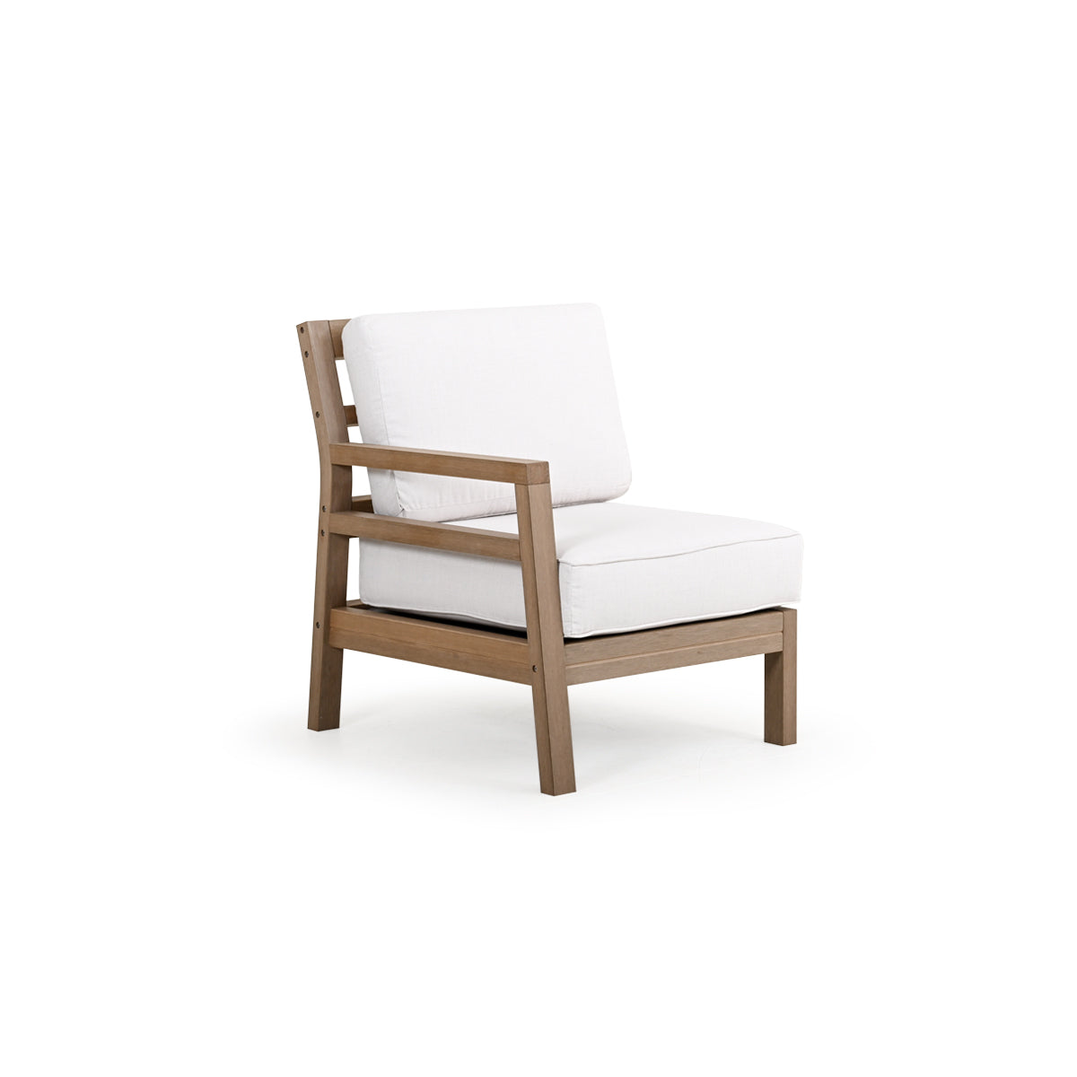 Maui Outdoor PoliSoul™ Left Facing Arm Chair