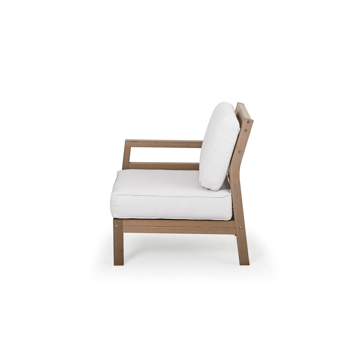 Maui Outdoor PoliSoul™ Left Facing Arm Chair