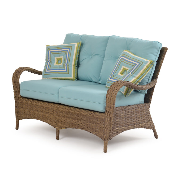 Kokomo Traditional Outdoor Wicker Loveseat