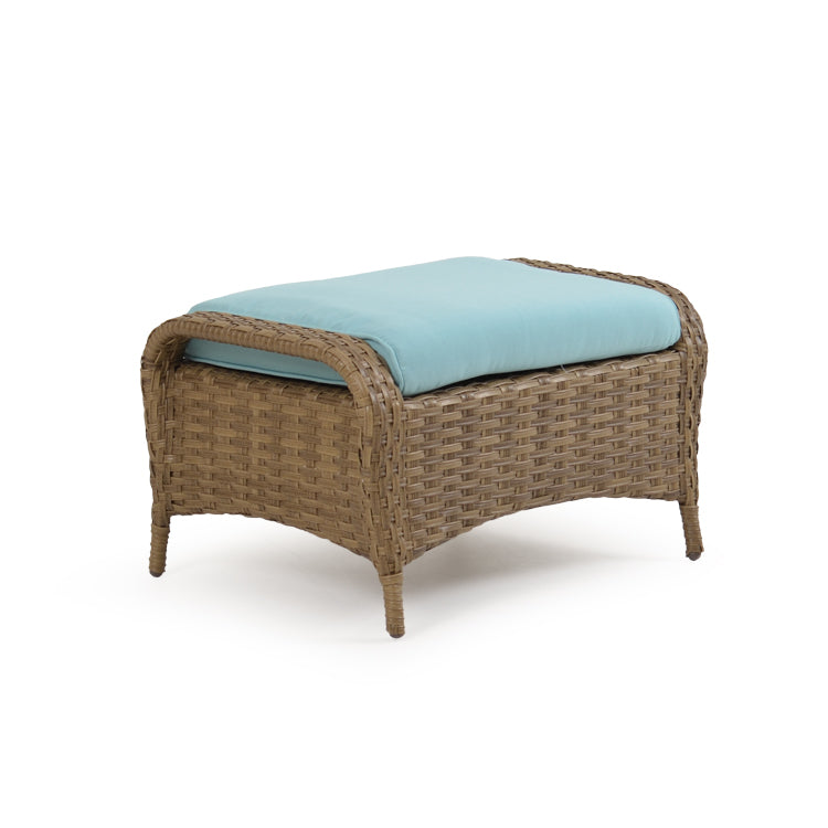 Kokomo Traditional Outdoor Wicker Ottoman