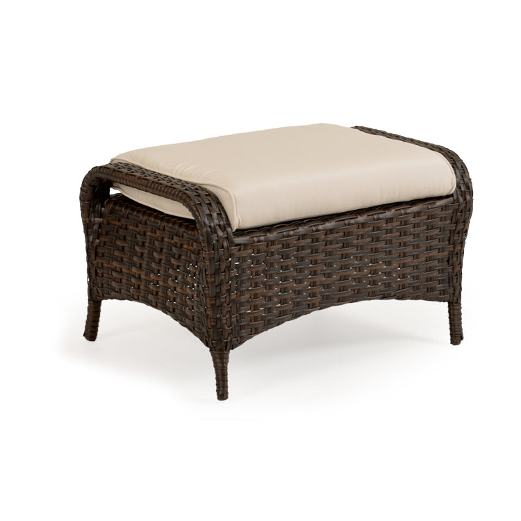 Kokomo Traditional Outdoor Wicker Ottoman