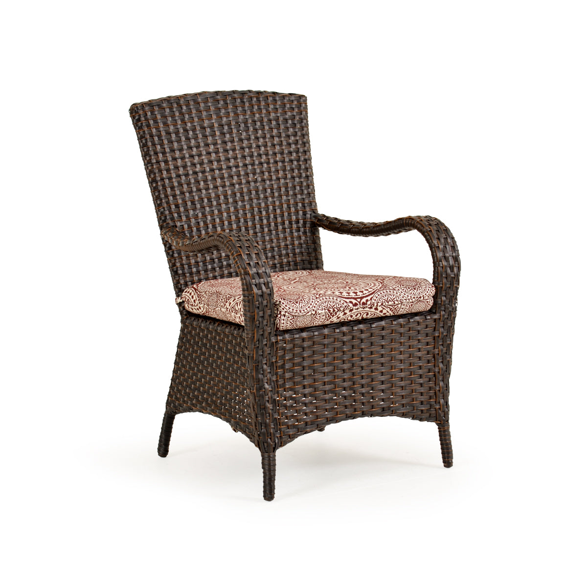 Kokomo Traditional Outdoor Wicker Dining Arm Chair