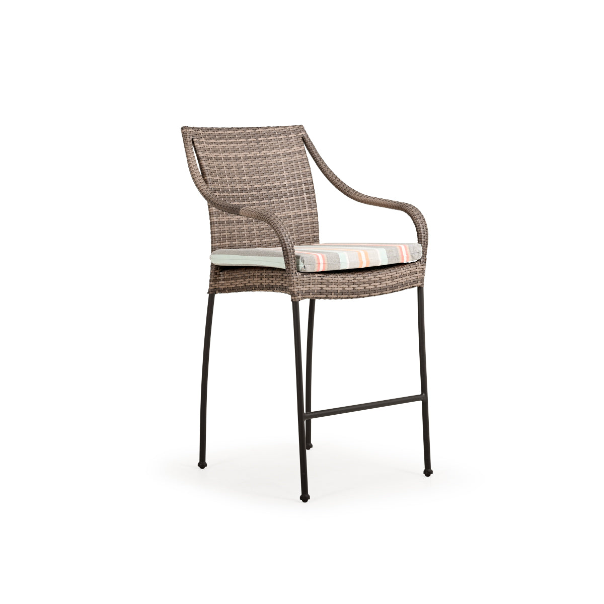 Garden Terrace Outdoor Wicker Bar Stool