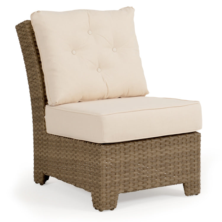 Kokomo Contemporary Outdoor Wicker Armless Chair