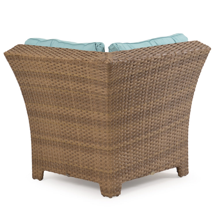 Kokomo Contemporary Outdoor Wicker Corner Chair