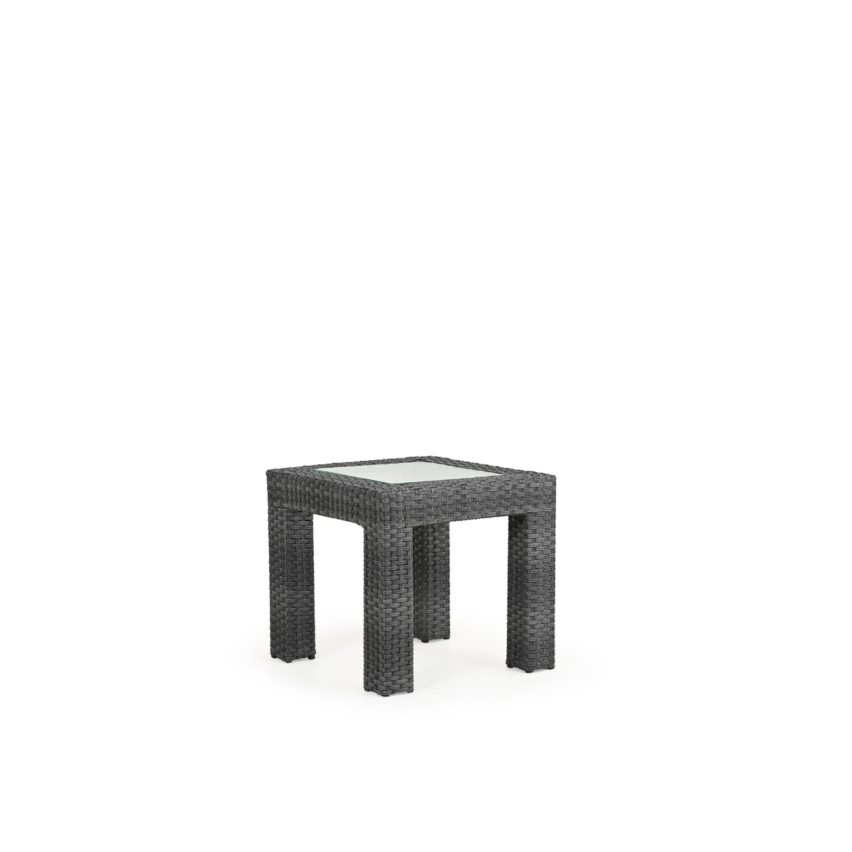 Kokomo Contemporary Outdoor Wicker End Table