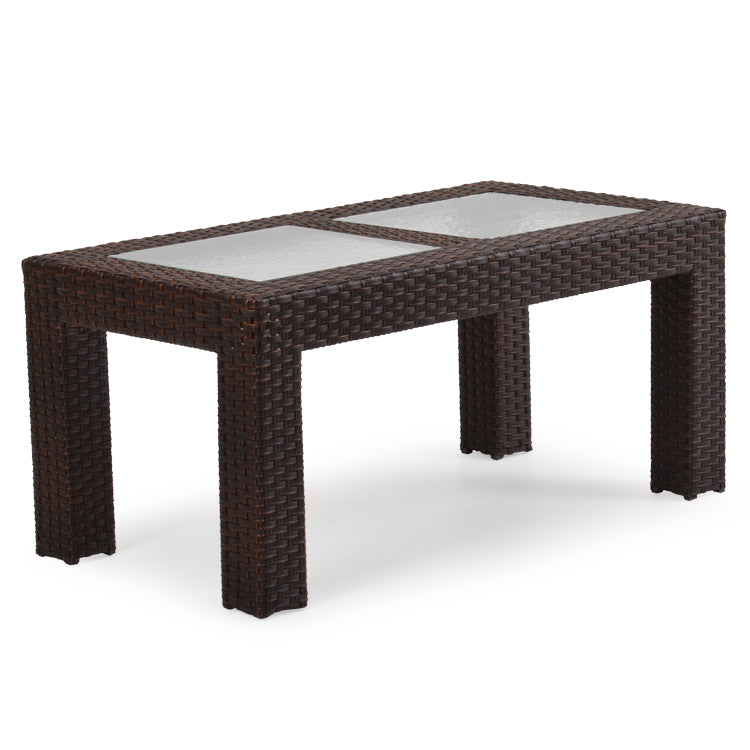 Kokomo Contemporary Outdoor Wicker Cocktail Table