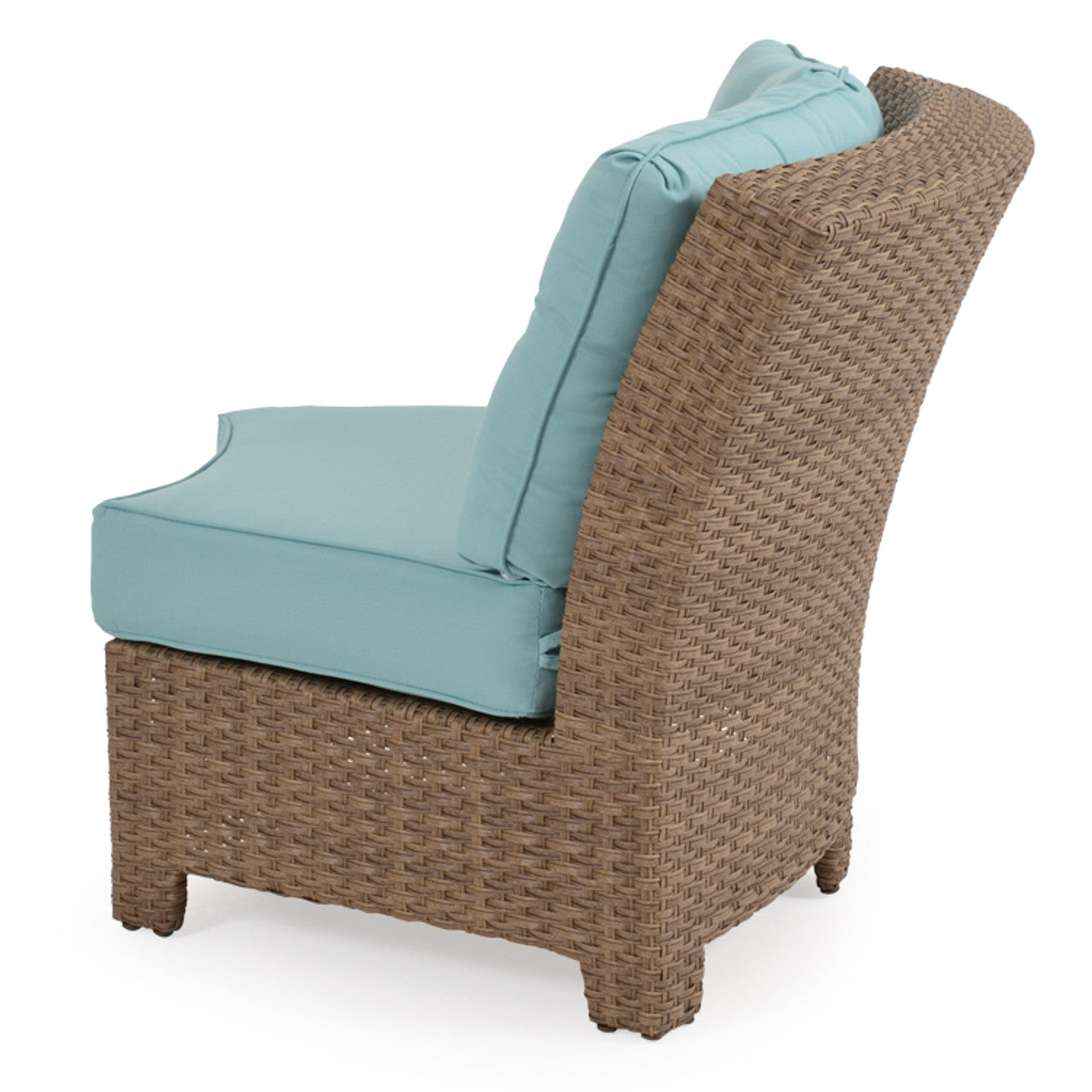 Kokomo Contemporary Outdoor Wicker 45 Degree Wedge Chair