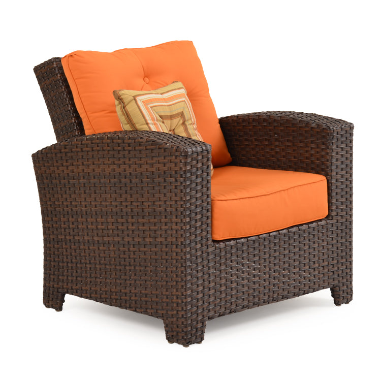 Kokomo Contemporary Outdoor Wicker Club Chair