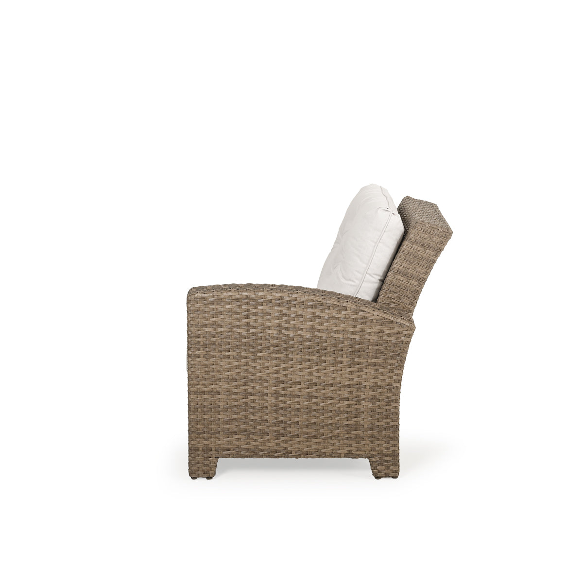 Kokomo Contemporary Outdoor Wicker Right Facing Reclining Arm Chair