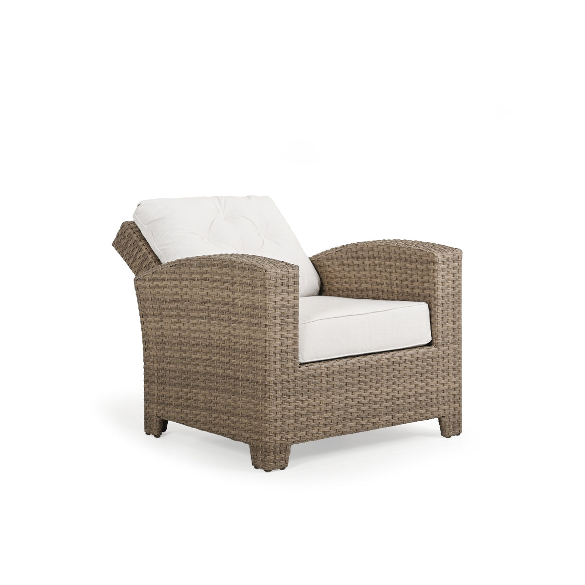 Kokomo Contemporary Outdoor Wicker Reclining Back Club Chair