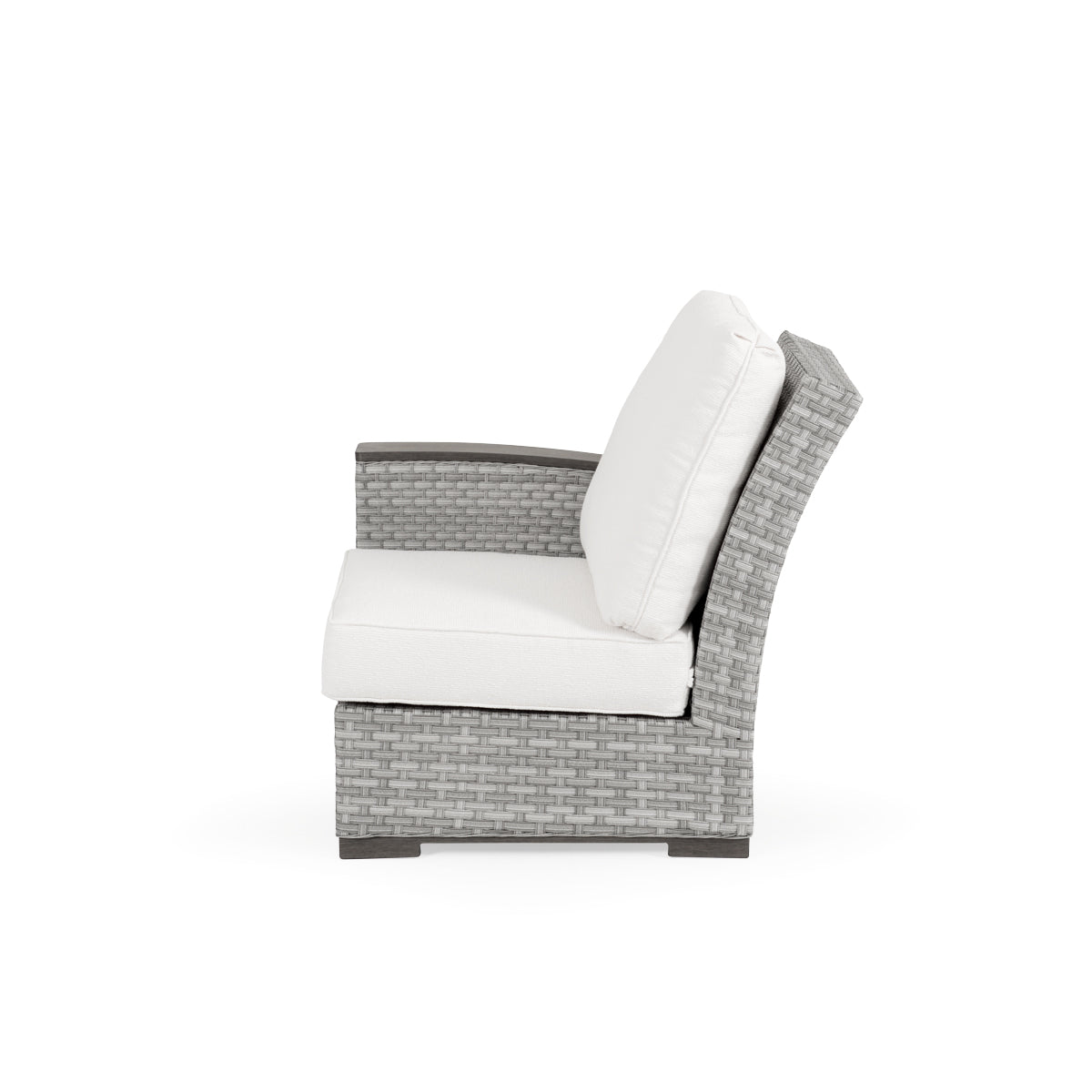 Retreat Outdoor Wicker Left Facing Arm Chair