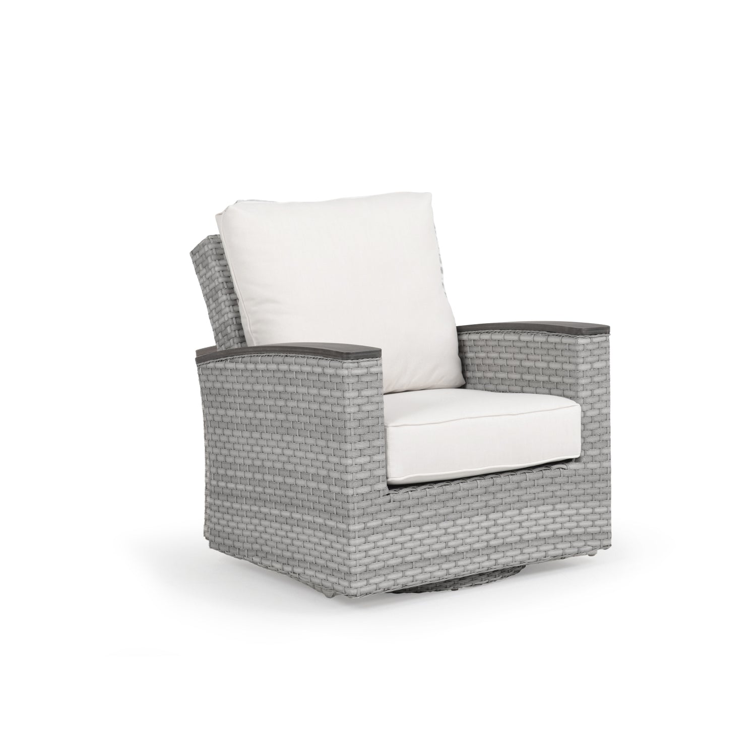 Retreat Outdoor Wicker Swivel Glider