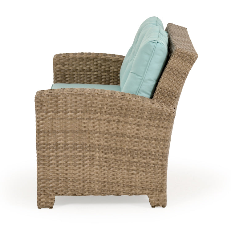 Kokomo Contemporary Outdoor Wicker Loveseat