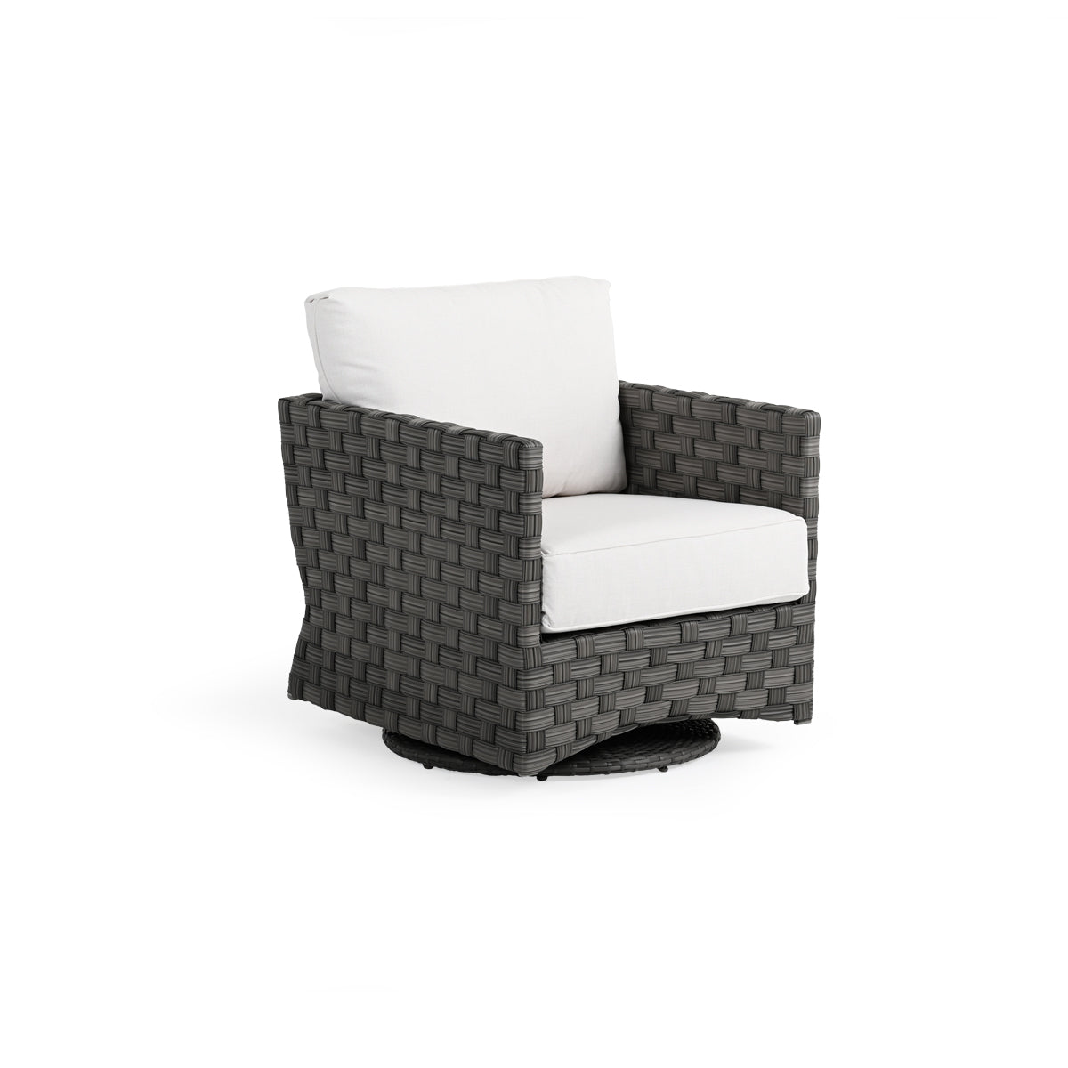 Cabana Outdoor Wicker Swivel Glider