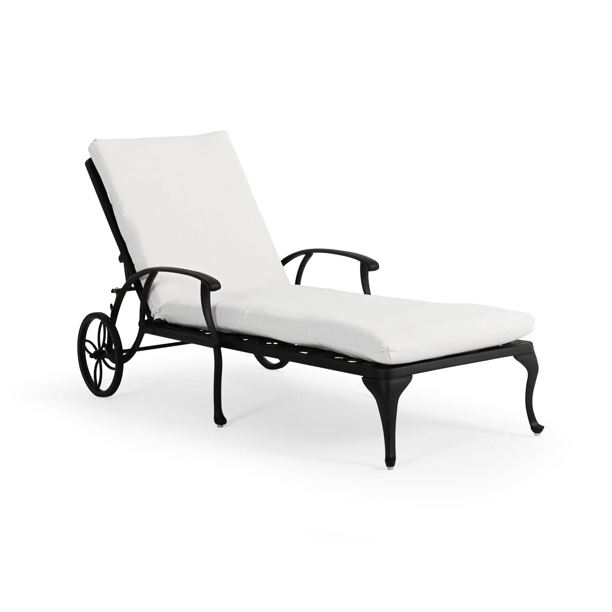 Trellis Outdoor Cast Aluminum Chaise Lounge