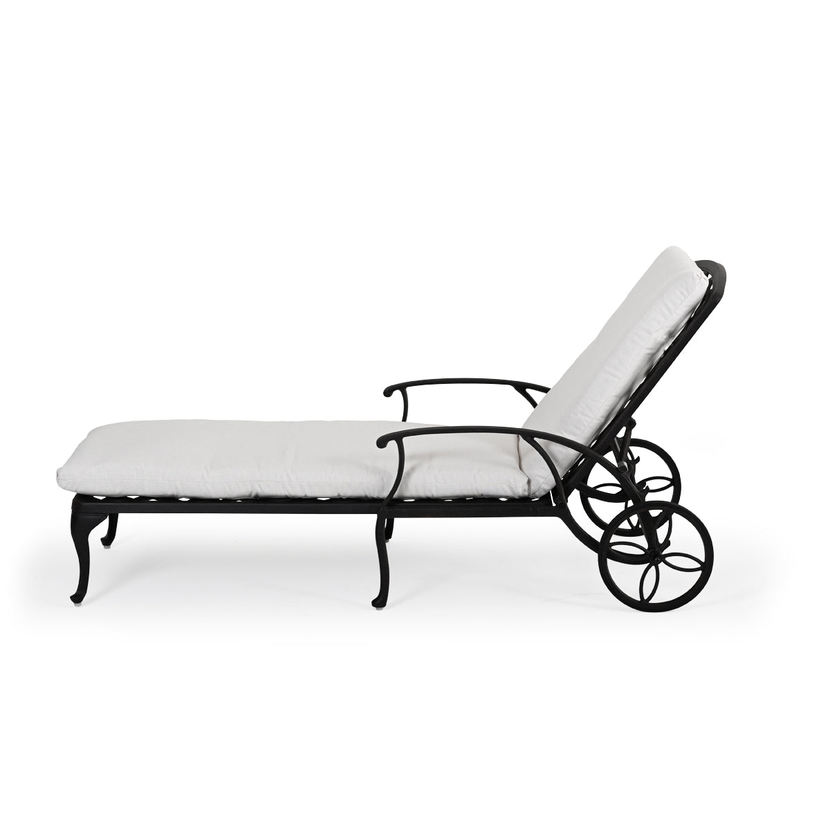 Trellis Outdoor Cast Aluminum Chaise Lounge