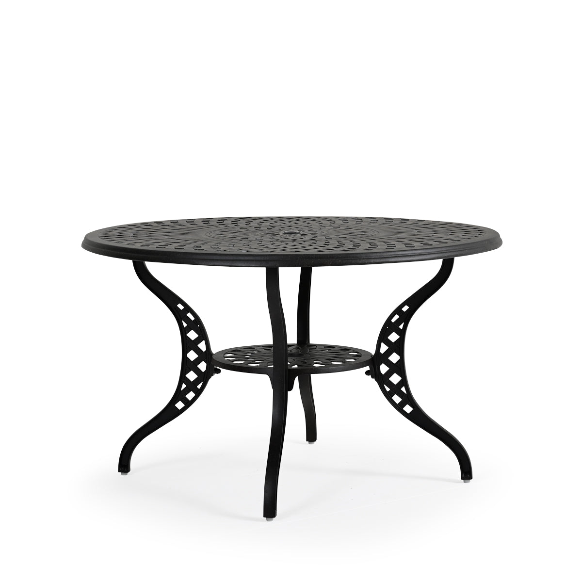 Trellis Outdoor Cast Aluminum 48" Round Dining Table