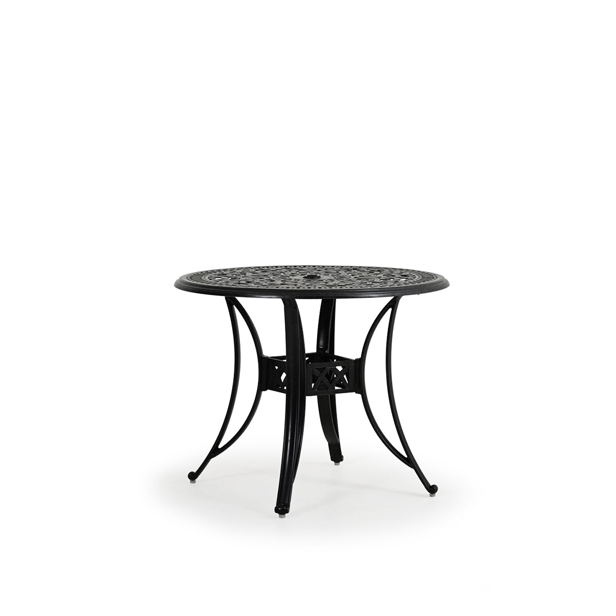 Charleston Outdoor Cast Aluminum 36" Round Dining Table