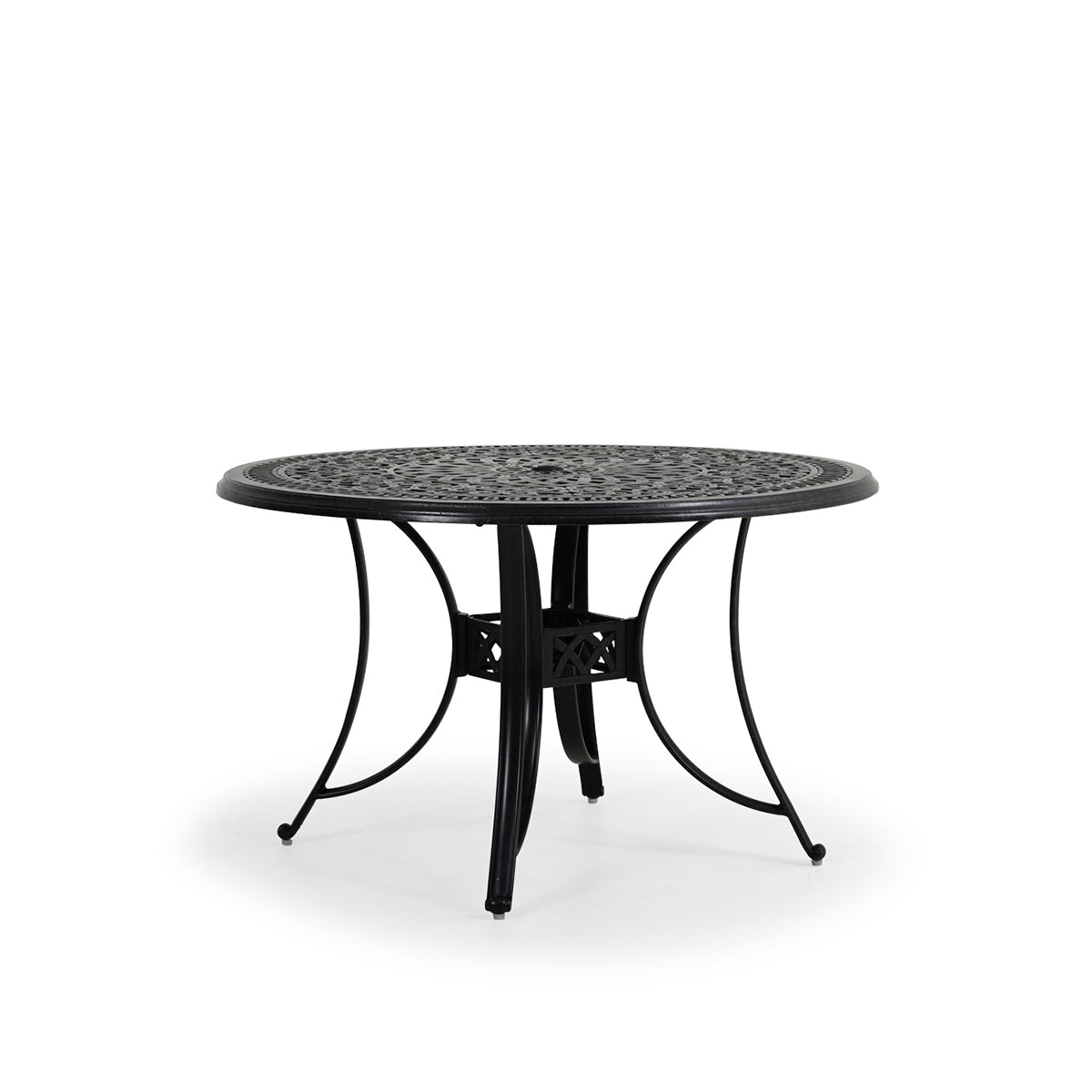 Charleston Outdoor Cast Aluminum 48" Round Dining Table