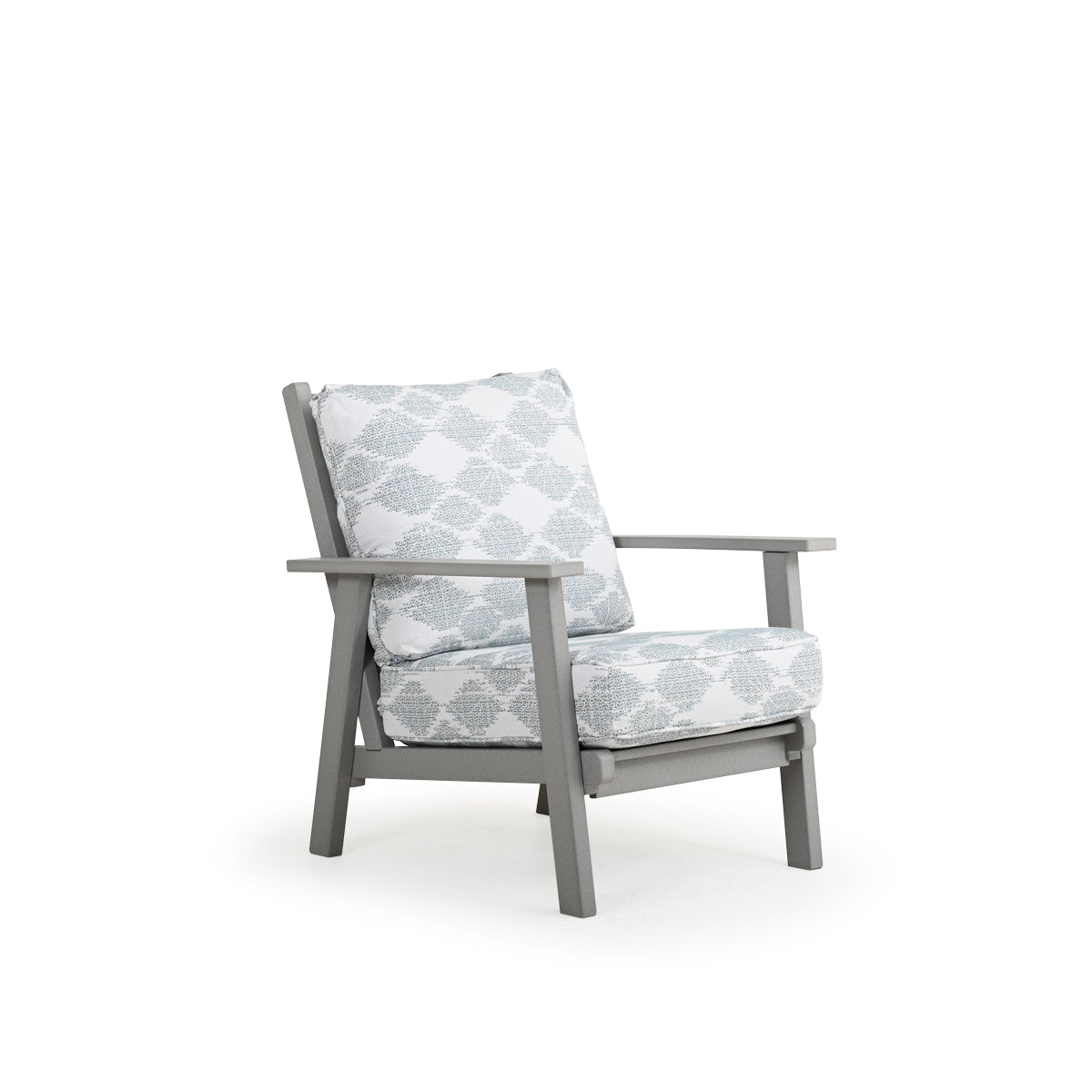 Marina Outdoor Poly Lumber High Back Club Chair