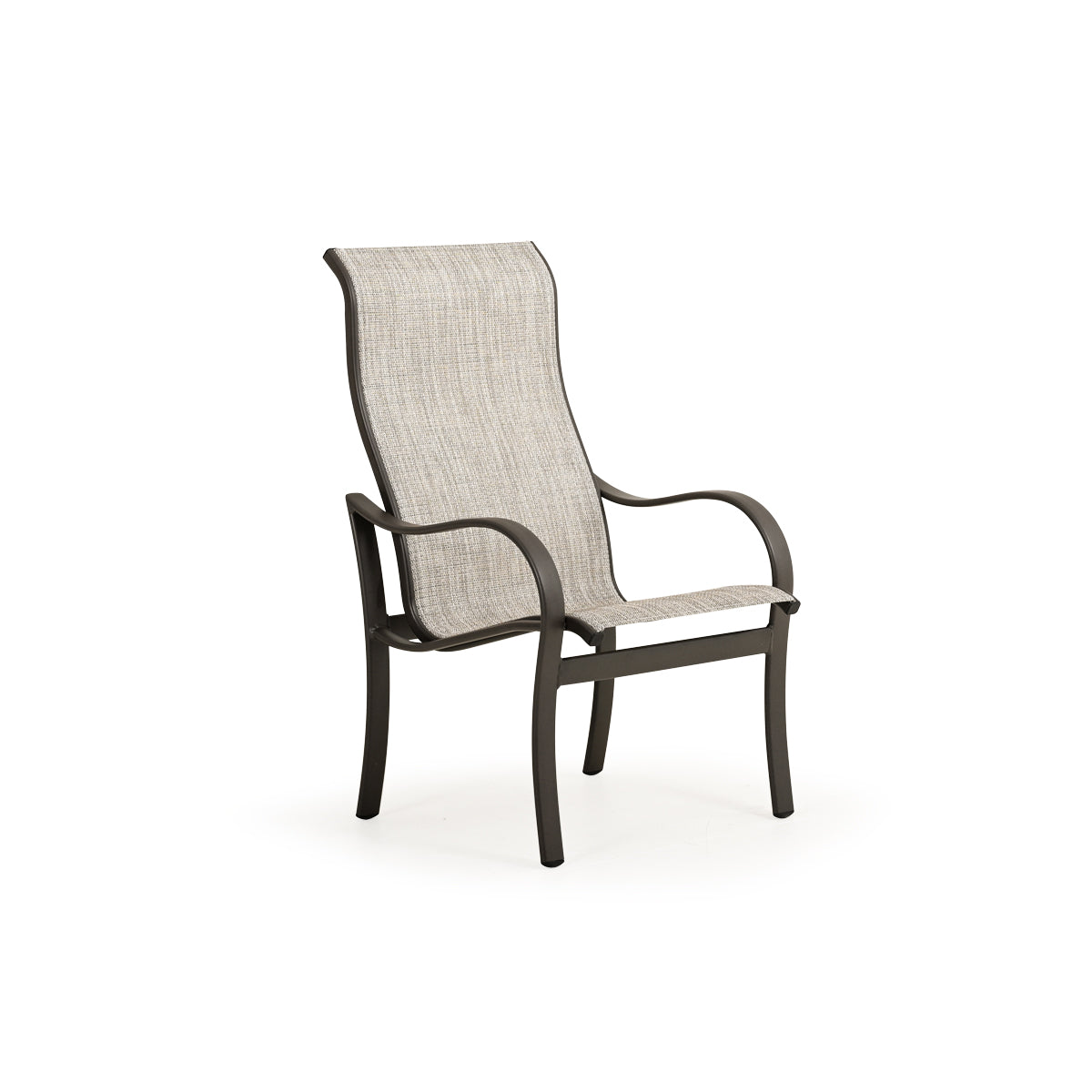 Shoreline Outdoor High Back Sling Dining Chair