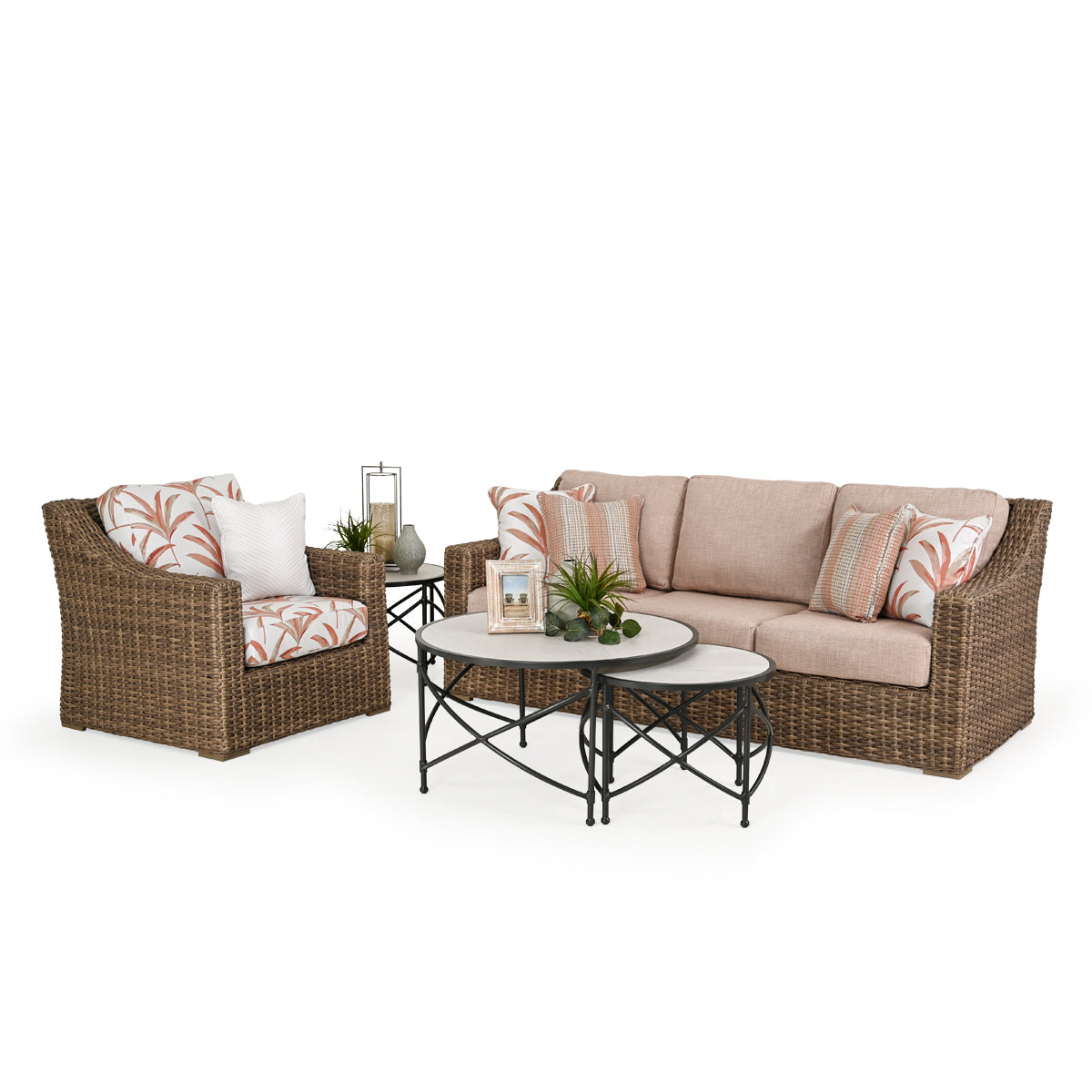 Bermuda Outdoor Wicker Ottoman