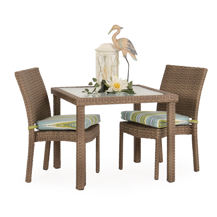 Kokomo Contemporary Outdoor Wicker 34" Square Dining Table