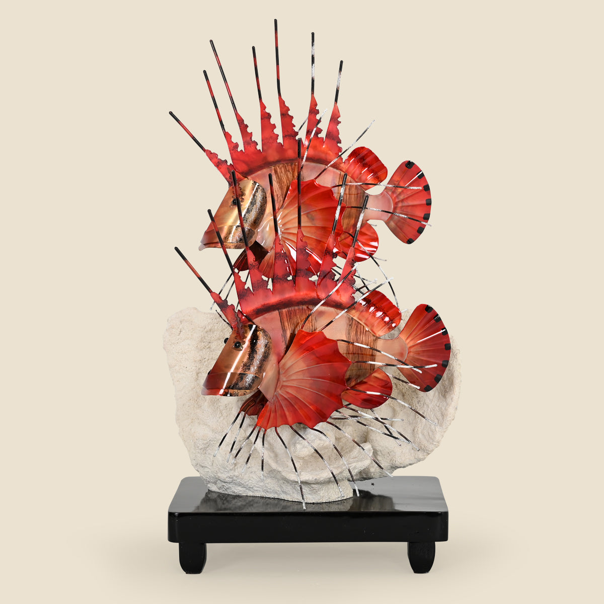 Lion Fish Tabletop Sculpture