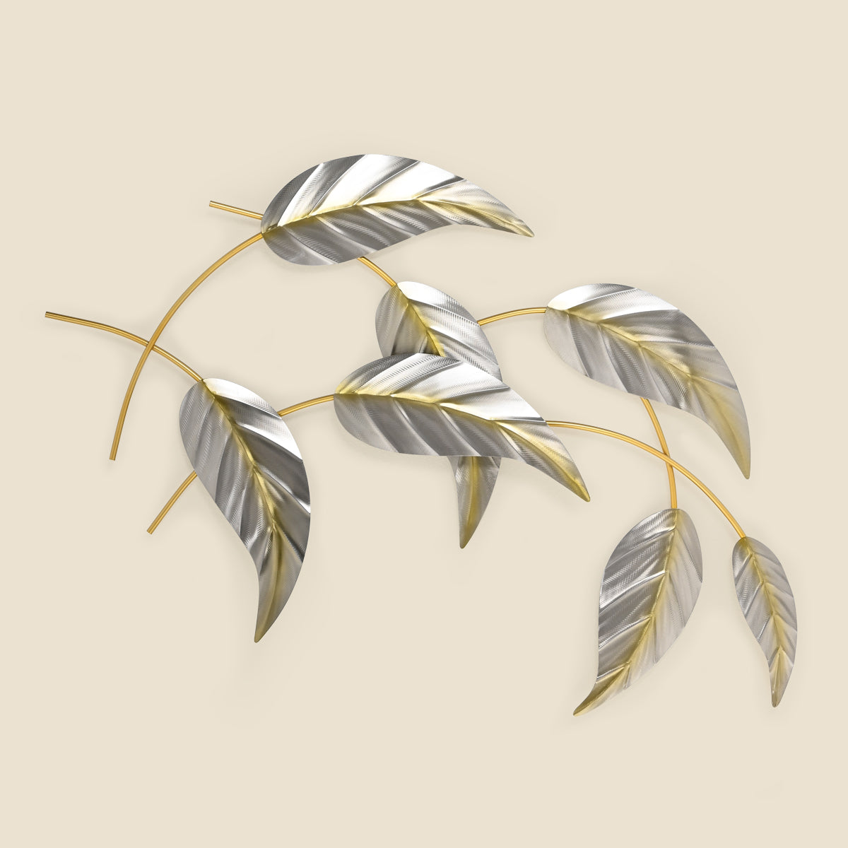 Leaves Study Metal Wall Art