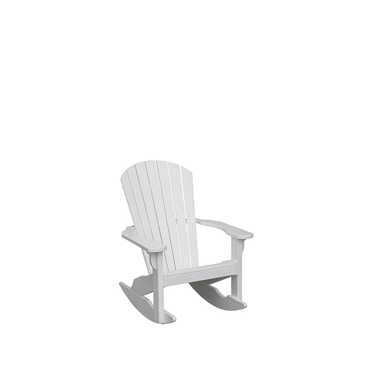 Oceanside Outdoor Poly Lumber Child's Adirondack Rocker