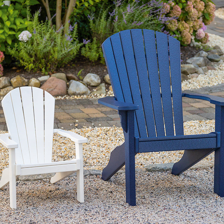 Oceanside Outdoor Poly Lumber Child's Adirondack Chair