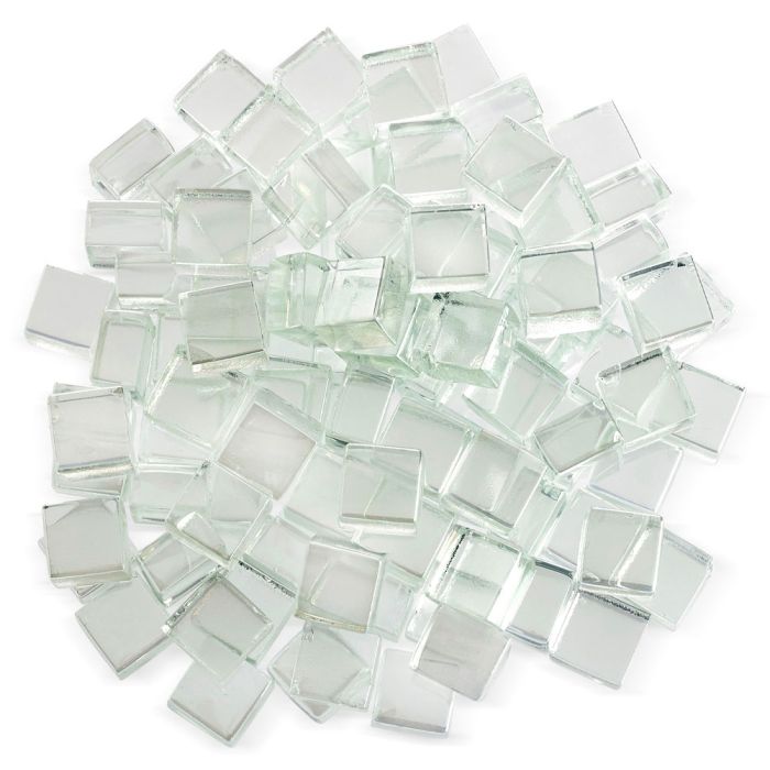 10 Pound Jar of 1/2" Fire Glass 2.0 Cubes